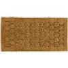 PARAMAISON Tappeto Bagno 70x140 Soft, Coordinati Design Cerchi Morbido in Cotone Assorbente | Marrone