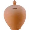 CERTRE Salvadanaio in terracotta Cm.40 h. (rifinito a mano) - Made in Italy