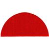 Markotex Zerbino Cocco Fibra Naturale e in Gomma Riciclata (33x60, 33x70,40x70, 40x80, 40x90, 50x100, 60x120, 70x140) (Rosso Unito, Mezzaluna 40x70)