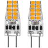 LEDLOCLB Lampadina LED GY6.35 5 W AC/DC 12 V 24 V Angolo Del Fascio Di 360° Dimmerabile Sostituzione Per Lampadina Alogena Da 30 W Per Illuminazione Del Soggiorno (confezione Da 3),Bianco Freddo,5 W 2 Pezzi