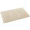 HomeLife Tappeto Bagno Assorbente 45X60 Made in Italy | Tappeto Doccia Assorbente Lavabile in Cotone | Tappetino Bagno Senza Antiscivolo | Tappeti Bagno Moderni di Qualità | Fantasia Beige