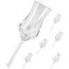 Hafeehoo Deggelbam Company Set di 6 bicchieri da grappa, senza base da inserire/liquore Stamperl