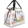 Mexpekil Borsa termica per il pranzo disegnata a mano con Torre Eiffel di Parigi, per bambini e adulti, borsa termica per il pranzo, borsa termica per scuola, lavoro, viaggi