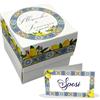 PV Grafik 24 Scatole Confetti Matrimonio Personalizzate | Kit Bomboniere Matrimonio Fai da Te con Bigliettini Confetti Personalizzati | Scatoline Portaconfetti Promessa e Anniversario(Ritta M 13)