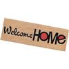emmevi Zerbino Cocco Naturale Antiscivolo 25x75 cm Tappeto Casa Porta Ingresso Entrata Esterno (B)