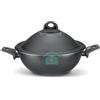 Generico VAPSI WOK ANTIADERENTE CON GRIGLIA RIVESTIMENTO DIAMOND 6 STRATI COTTURA A VAPORE FONDO INDUZIONE