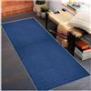 Siunwdiy Blu Tappeto Passatoia Cucina Antiscivolo e Lavabile,1 Metri, Tappeti Runner Lungo, Motivo Geometrico, per Camera da Letto, Soggiorno, Lavanderie, Realizzato in Poliestere，40x100 cm