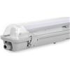 Sonnewelt Reglette LED Garage 150 cm Impermeabile 24 W 2040 LM IP65 T8 Tubo, Bianco Freddo 6000 K Illuminazione per Officina Plafoniera