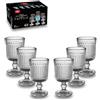 ARCA, Set di 6 Bicchieri Old Fashioned Vetro Emerald, 65ml