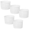 AlcoFermBrew 5 x Forma plastica per formaggio 7 x 6cm - Stampo per formaggio, Forme e fuscelle, Forme formaggio
