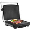 GMSLuu Griglia elettrica a contatto, 2000 W, 33 x 33 cm, rivestimento antiaderente, gamma di temperature 100 - 250 °C