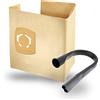 MisterVac 10 X Sacchetto per Aspirapolvere + ugello flessibile adatto Einhell TE-VC 2230 SA