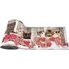 Home Tresor - Tappeto da Cucina Antiscivolo Antimacchia Passatoia Corsia Lavabile in Lavatrice e Multiuso Ingresso Camera Bagno Fantasia (50x350 cm., Gattini 120)