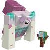 Mattel Minecraft Legends - Action Figure Divoratore, include anche 1 personaggio Ranger e 2 accessori, melma inclusa, set da collezione ispirato al videogioco, giocattolo per bambini, 6+ anni, HNC08