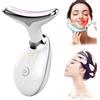 MMUNNA Blumene Face Pro - Strumento viso Blumene a 3 luci, massaggiatore facciale a microcorrente, ondulato chic e di bellezza, bianco