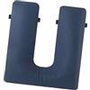 Harilla Cuscino per sedia comoda, cuscino per sedile del water, spesso, per disabili, universale, con cinghie di fissaggio, U Shape Hole