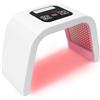 Haoxuesen Macchina Di Terapia Fotone 7 Colori LED, Dispositivo Per La Cura Del Viso Maschera Di Terapia Della Luce, Attrezzature Anti-Rughe, Adatto Saloni Bellezza, Club Tempo Libero E Uso Domestico