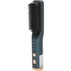 TEK ONE Tecnologia Spazzola Elettrica Lisciante Arricciacapelli Ricaricabile - 3 Temperature 160°/180°/200°C, Batteria 4500mAh, Carica USB, Professionale per Capelli Lisci, Mossi o Ribelli - Portatile e Senza Fili