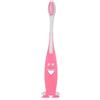 Generico Spazzolino da Denti Per Bambini Viaggio Casa Bimbi Manuale con Ventosa x Igiene (ROSA)