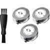 ruixin 6 testine di ricambio HQ56 compatibili con rasoio Philips Norelco per HQ6940, HQ6868, HQ6970, confezione da 3