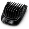 service_parts Pettine taglia stoppie Stubble Clipper Comb 2mm 2 mm Compatible With Philips Beard Trimmer Shaver