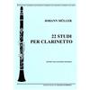 MASTER SYMPHONY 22 STUDI PER CLARINETTO Muller Johann