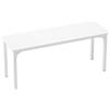 HOMCOM Scrivania per Computer 180 cm con Grande Piano per 2 Persone, per Lavoro da Casa o Studio, Bianco | Aosom Italy