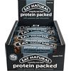 Eat Natural Barretta di noci croccante con proteine con arachidi e cioccolato, 12 x 45 g