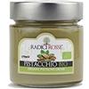Radici Rosse 2 X BIO Crema De Pistacho, SIN GLUTEN, SIN LACTOSA, 200 G, MADE IN ITALY - Untable para postres, helados, pasteles, crepes, panettone y muchas otras recetas