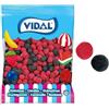 Vidal Caramelle Gommose More e Lamponi Grandi Vidal 1 Kg