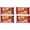 Zeus Party 4 Pacchi di Biscotti Oro Saiwa Frollino Senza Glutine Confezioni da 200g
