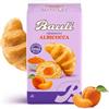 MENDOSA BauIi Croissant ALBICOCCA, Cornetto di Pasta Sfoglia Ripieno, Confezione con 6 Cornetti Incartati, 300g