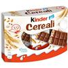 CAIYA Ferrero Kinder Cereali Tavoletta di Cereali Ricoperta di Cioccolato al Latte 9 Monoporzioni 211,5g