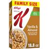 Special K Kellogg's Cereal, Vanilla Almond, 18.80 Ounce