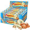 Generico 12x Filipinos al Caramello Salato Ricoperti di Cioccolato Bianco 128gr - Biscotti a Forma di Ciambellina - Snack Dolce e Salato dal Gusto Unico - Confezione da 12 Tubetti - Perfetti per Merenda