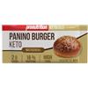 Pro Nutrition ProNutrition Panino Burger Keto Multicereali 80G - Low Carb, Zero Zuccheri e Ricco di Fibre e Proteine - Gusto: Neutro