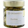 OROMINERVA - 3 vasetti di Zucchine sott'olio artigianali, zucchine croccanti essiccate al sole
