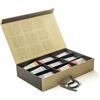 Meridiani® | Set Regalo Tè e Tisane Assortite Rotta delle Americhe | Cofanetto 45 Filtri in 9 Sapori | Scatola Regalo Infusi
