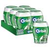 Orbit Gomma da masticare | Menta verde | Senza zucchero | 6 x 46 confetti: