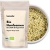 Kamelur 1kg di semi di canapa biologici sbucciati e non tostati - i semi di canapa sono ideali come condimento saporito per muesli e insalate