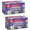 Generico Pompadour 1913 | Infuso Tentazioni al Mirtillo | Mirtilli Neri & Vaniglia per Infuso | Tisana Senza Caffeina - 2 x 20 Bustine di Tè (120 Gr)