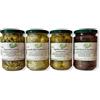 Kalos Jero Promo Assaggio Specialità Calabresi, Melanzane a Filetti, Carciofi alla Calabrese, Cipolline Selvatiche Lampascioni, Cipolla Rossa di Tropea in Agrodolce - Kalos Jero