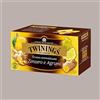 Lucgel Tè Nero Aromatizzato allo Zenzero e Agrumi Twinings, 25 Filtri