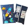 irpot 10 buste di patatine personalizzate con grafica a scelta 25g confezioni battesimo compleanno regalini fine festa bambini bambine temi vari (spazio - space party)