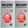 Generico SET 48 BOLERO DA 3 GRAMMI Chilli Preparato istantaneo polvere solubile in bustine Sticks per Bevande con Stevia e Vitamina C e Senza Zucchero ideale per fitness e diete