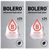 Generico SET 48 BOLERO DA 3 GRAMMI Ice Tea Peach Preparato istantaneo polvere solubile in bustine Sticks per Bevande con Stevia e Vitamina C e Senza Zucchero ideale per fitness e diete