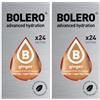 Generico SET 48 BOLERO DA 3 GRAMMI Ginger Preparato istantaneo polvere solubile in bustine Sticks per Bevande con Stevia e Vitamina C e Senza Zucchero ideale per fitness e diete
