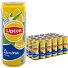 Lipton, Ice Tea, Tè Freddo al Gusto di Limone, Poche Calorie, con Stevia, Formato Sleek da 24x0,33L