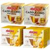 Generico Set 80 Capsule Ristora Compatibili con le Macchine ad uso domestico Nescafè®* Dolce Gusto®* 40 Cappuccino premium 40 Infuso Zenzero e Limone