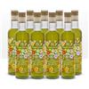 Terre Rosse - Olio Extravergine di Oliva Italiano Biologico Spremuto a Freddo - Monocultivar Moraiolo - Certificazione Kosher/P - Edizione Limitata Campagna Olearia 2025-9 Bottiglie da 500 ml